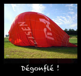 Dégonflé !