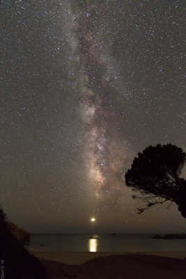 milky way in sardegna