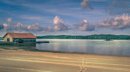 Au calme d'un matin d'été