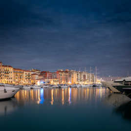 Port by night