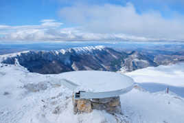 La table d'orientation.