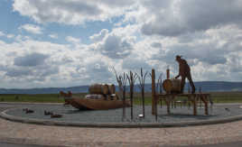 giratoire des vignerons Onnens Suisse