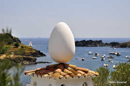 Sur le toit de la maison de Salvador Dali