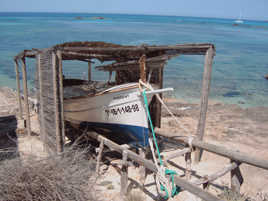 Mise à l'eau de bateau