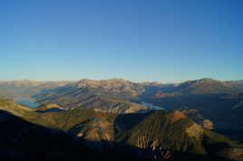 Lac de Serre Ponçon en Automne