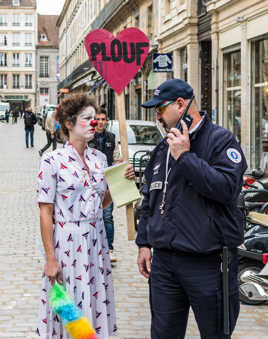 Rencontre de manif