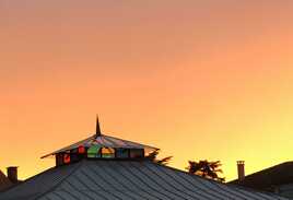 Un coucher de soleil