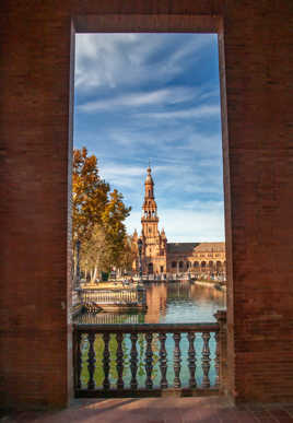 fenetre sur la plaza de España
