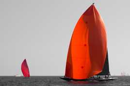 Voiles (Rouges) de St Tropez