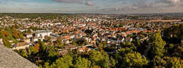 du ht de Tour Monllhéry Vue large sur Montlhéry