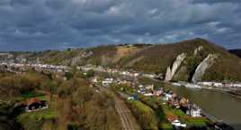 Le rocher Bayard à Dinant