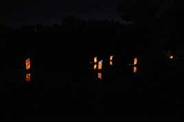 Lanternes sur l'étang des tlleuls