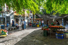 Grenade, l'Albaicin, petit marché