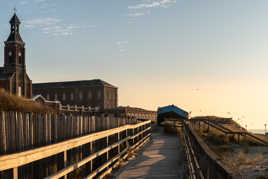 un soir à Berck Plage