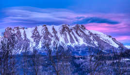 La montagne me fait voir la vie en rose