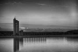 Reflets en noir et blanc