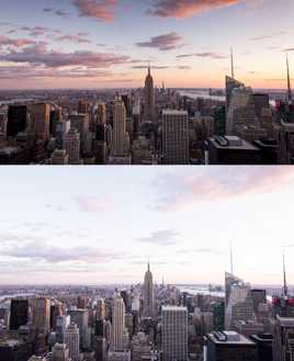 Skyline of New-York 