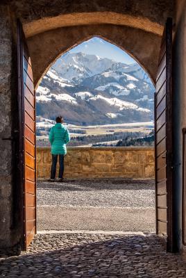 La voute du Château de Gruyère V3