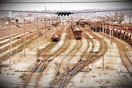 Cimetière des trains....