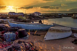 Barques à l'étang de l'Ayrolle