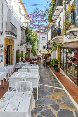 Marbella, old town, ruelle 3