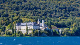 Abbaye de Hautecombe - Vue Lac 2