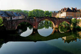 Le pont des pèlerins à Espalion