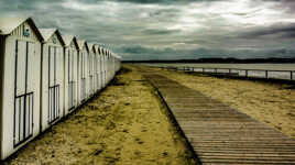 Les Cabines en Baie de Somme