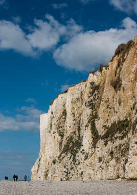 La falaise à Mers les bains