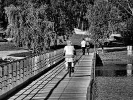 passerelle a vélo