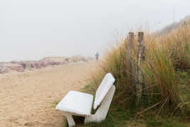 Joggeur dans le brouillard