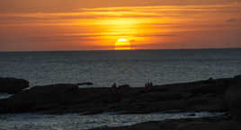 Coucher en Bretagne