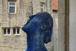 Blue version of the scream