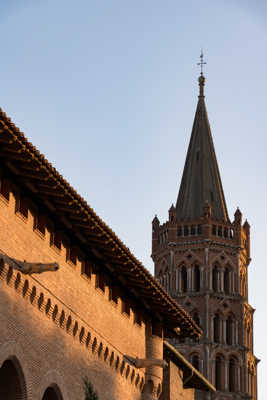 Matin sur saint Sernin