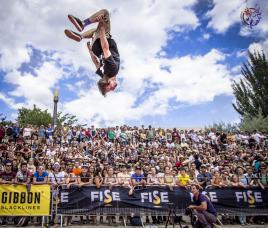 Backflip on the line