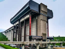 Le plus grand ascenseur à bateaux d’Europe