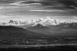 Le Mont Blanc N&B
