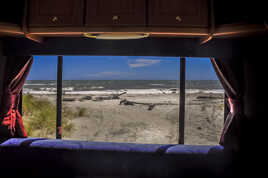 A l'interieur du Camping Car