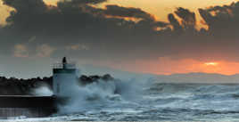 La digue Tarnos