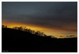 Coucher de soleil le 24 déc. 2018