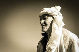 Le vieil homme du désert
