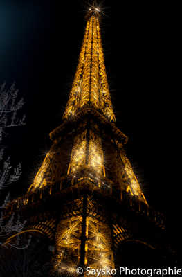 un soir a a la tour eiffel