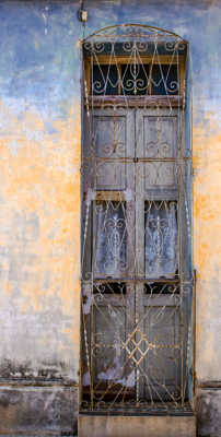 Porte-fenêtre cubaine