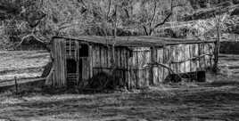 Un Abri de fortune dans la campagne