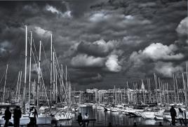 Orage sur Marseille