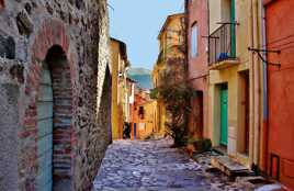 Les ruelles colorées de Collioure