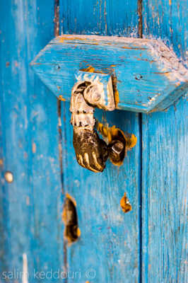 door of the castle