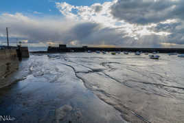 Granville à basse mer