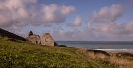 La vieille église dans le Cotentin