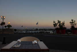 Soir d'été au port.